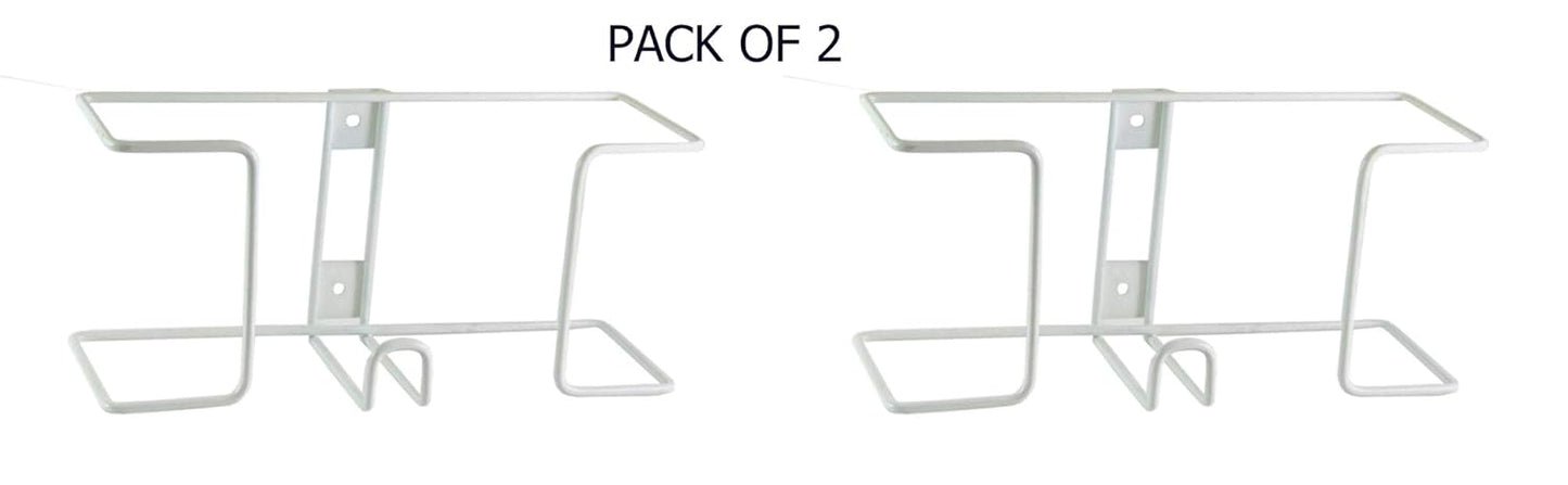 RAVIRAJ DISPLAY Glove Box Holder, Wall Mount, 23 cm Length, 11 cm Width, 9 cm Height, Pack of 2