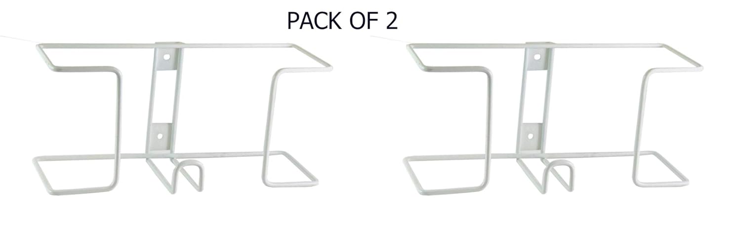 RAVIRAJ DISPLAY Glove Box Holder, Wall Mount, 23 cm Length, 11 cm Width, 9 cm Height, Pack of 2